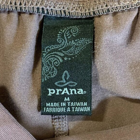Prana Women's Lastaro High Waisted Ruched‎ Cuff Outdoor Leggings Size M - Picture 6 of 13
